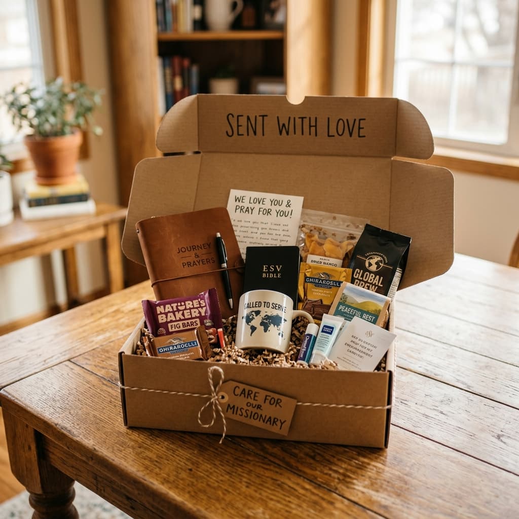 Missionary Memory Box mockup view