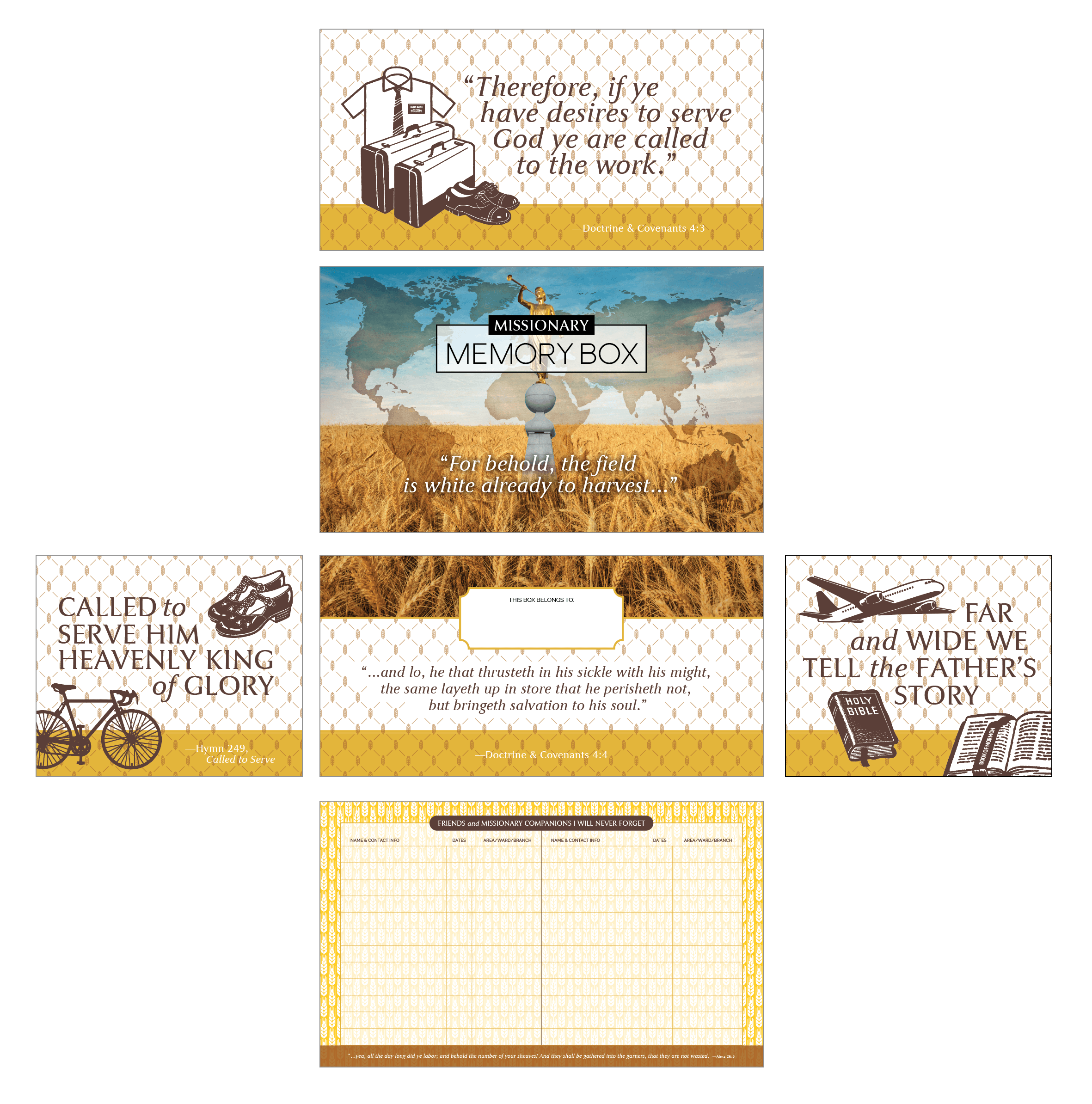 Missionary Memory Box product photo on display